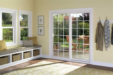 exterior sliding patio doors.